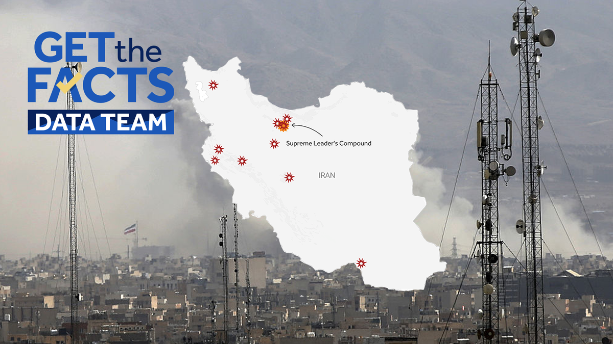 Mapping Iran's Strikes: US Military Bases Targeted Across the Middle East